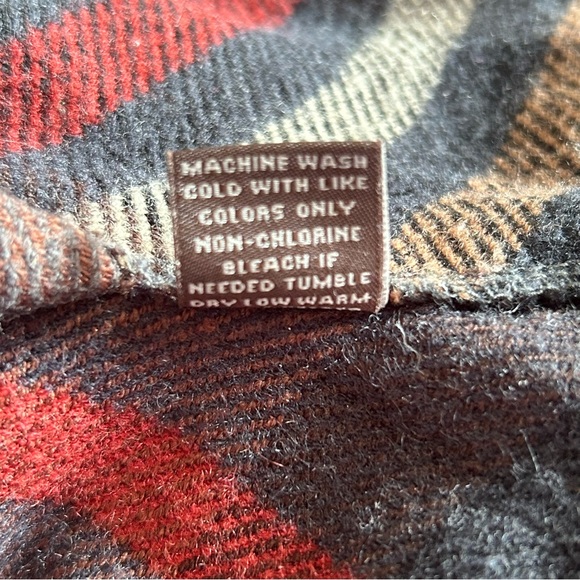 Nordstrom Men’s Plaid Robe Size Medium/Large - Picture 5 of 5